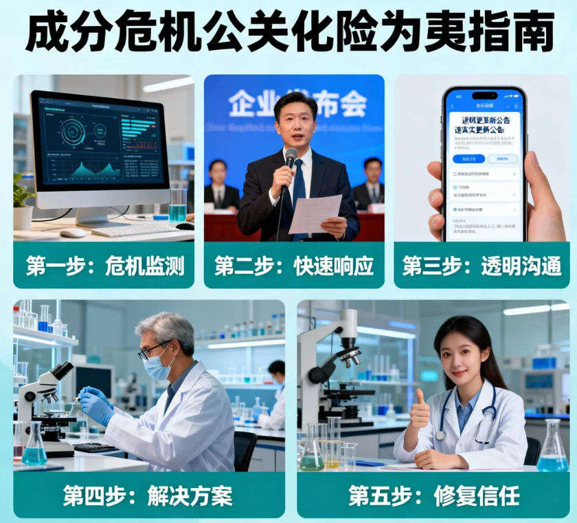 成分危机公关关键时刻企业如何化险为夷