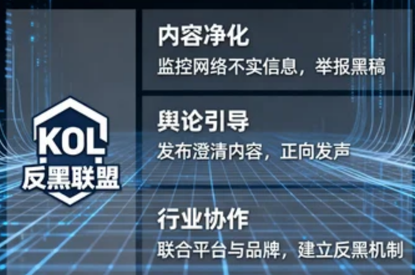 网络清道夫KOL反黑稿联盟在数字时代扮演的角色