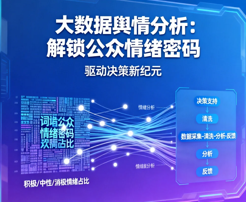 大数据舆情分析解锁公众情绪密码，驱动决策新纪元
